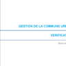 Vérification financière : Gestion de la Commune Urbaine de Ségou